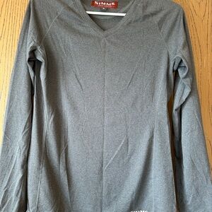 Simms Grey Long Sleeve Shirt